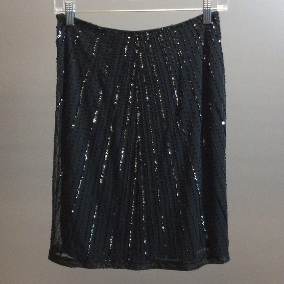 2P Sutton Studio black sequin skirt - Picture 4 of 16